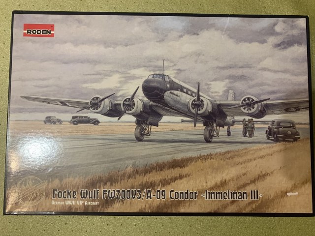 Focke-Wulf  FW 200 V3 Immelman III roden 1/144