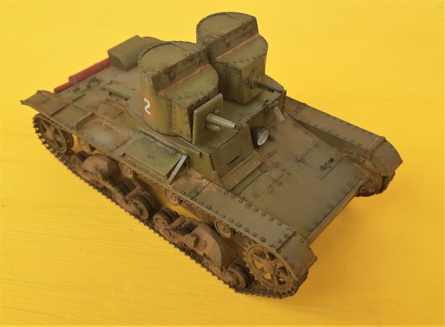 Советский легкий танк Т-26 (обр. 1932г.)