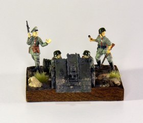 Немецкое 75-мм пехотное орудие