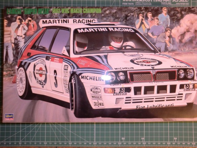 Lancia "super delta" 1992 wrc makes champion