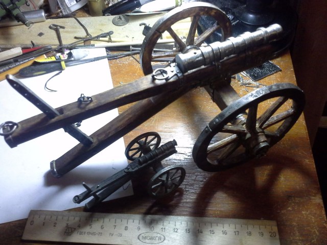 Полевое орудие 15 века Западная Европа