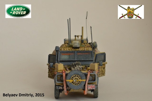 Land Rover Snatch in Afghanistan