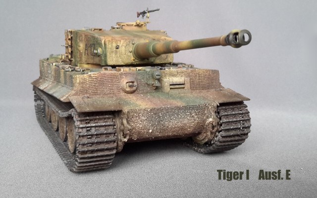Tiger I  Ausf.E (latest)