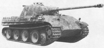 Немецкий танк Т-5 "Пантера" 1/35