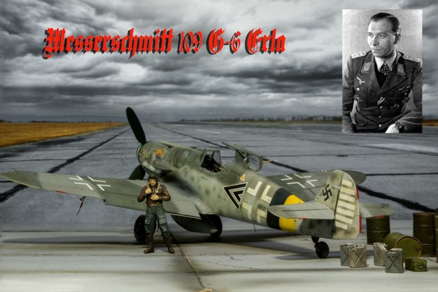 Мессершмитт 109 G-6 завода Эрла в 32м