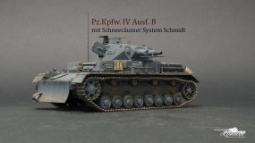 Pz.Kpfw.IV Ausf.B mit Schneeräumer System Schmidt