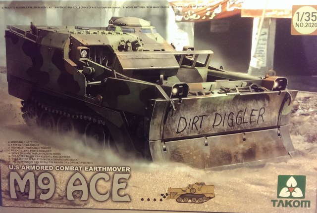 Американская бронированная боевая землеройная машина M9