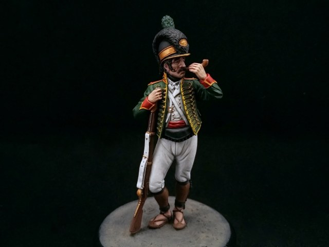 Рядовой Каталонского батальона легкой пехоты. Испания, 1807-08 года