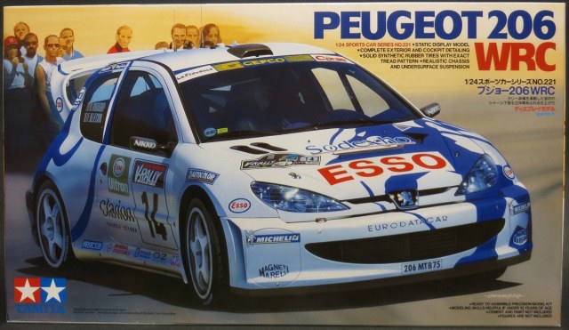 PEGEOT 206 WRC, rally tour de corse 1999.