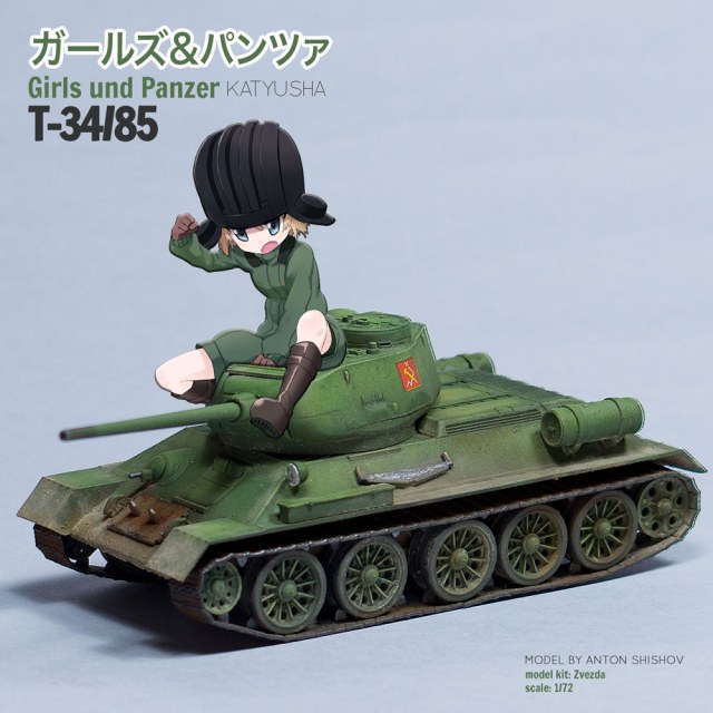T-34/85 Girls und Panzer