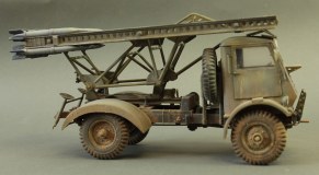 БМ-13-16 на шасси W.O.T 8