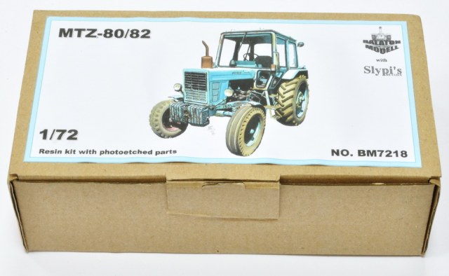 Трактор МТЗ-80-82 масштабе 1/72