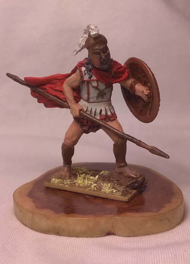 Греческий гоплит с пикой, 490г до н.э.