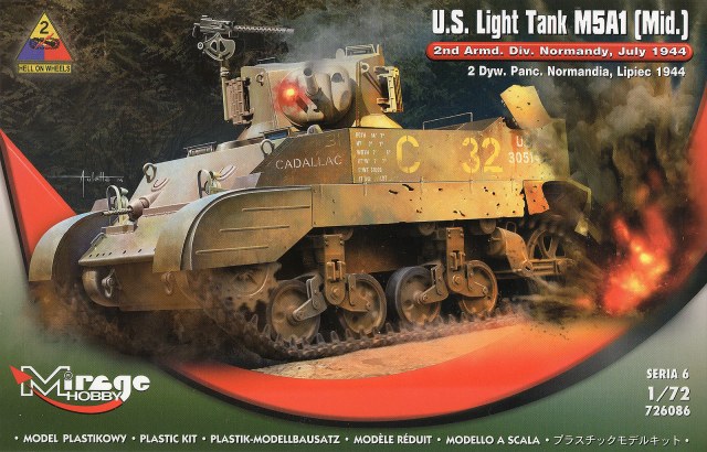 US Light Tank M5A1 (mid)