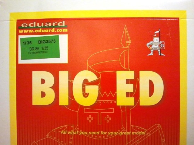 Eduard ED BIG 3573  Dampflokomotive BR86 (Trumpeter №00217  1/35)