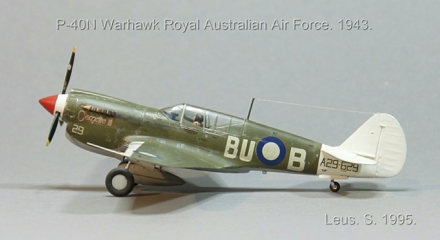 P-40N Warhawk Royal Australian Air Force.1943.