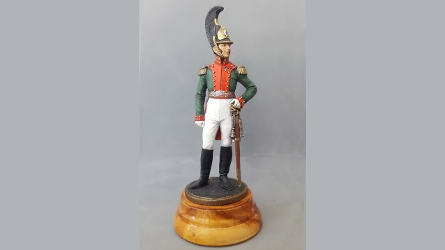 Полковник Лейб-гвардии Драгунского полка П.А. Чичерин. Россия, 1810-1815.