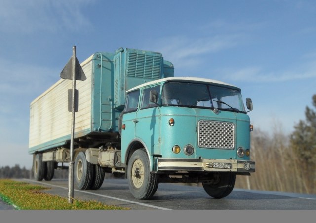 SKODA-706 MTTN с полуприцепом ALKA-N12CH