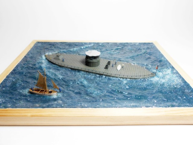 броненосец Monitor, 1:350, Гражданская война в США 1861 - 1865 гг.