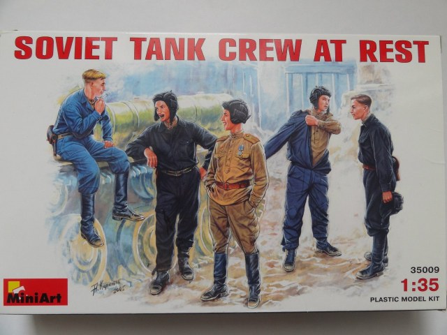 Soviet Tank Crew At Rest (Советские танкисты на отдыхе)