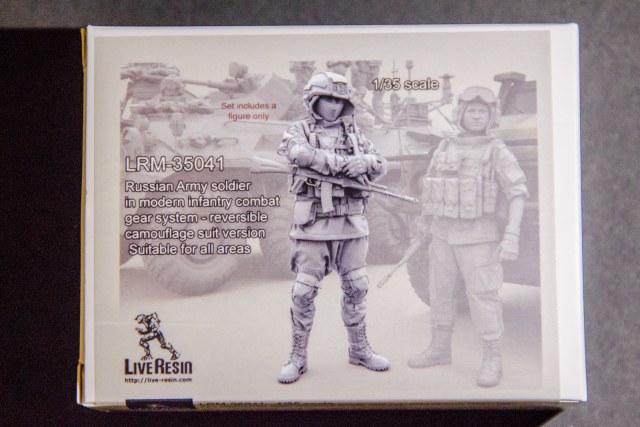 (LRM-35041) Russian army soldier (Современный российский солдат №3 в комплекте "Ратник")