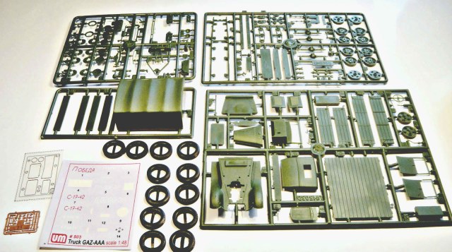 ГАЗ-ААА.Масштаб 1/48 от UM.
