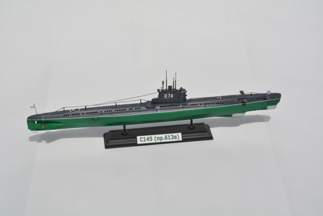 Средняя дизельная ПЛ С-145 проект 613, 1/350
