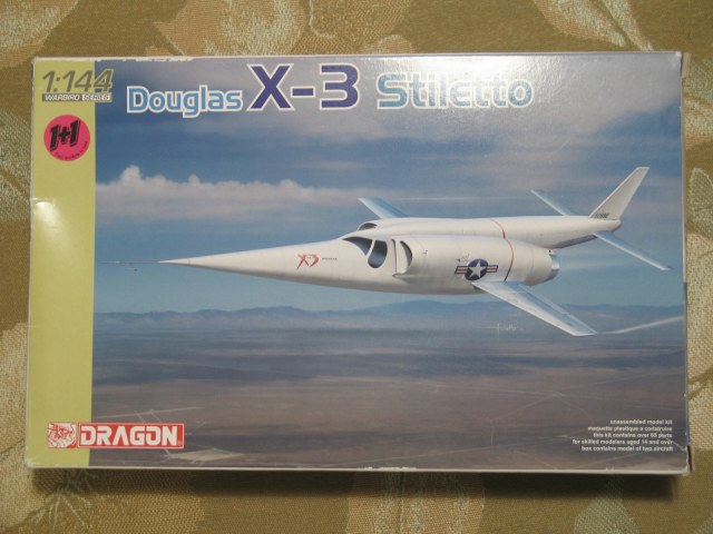 Douglas X-3 Stiletto [1:144]