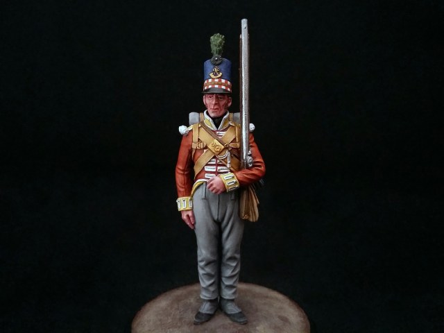 Рядовой 71-го (Highland) пехотного полка (Light Infantry). Великобритания, 1812-15 года