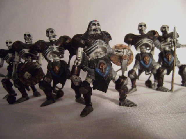 Набор солдатиков "Скелеты"