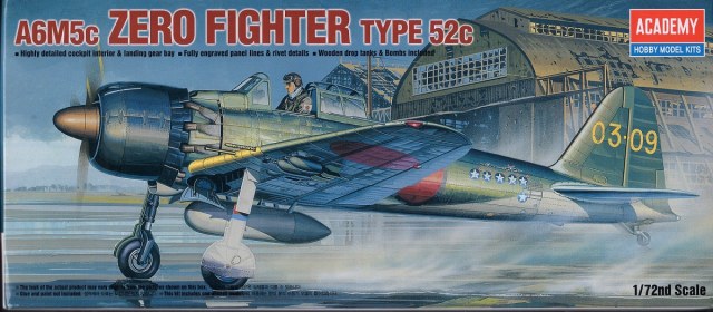 A6M5c(type 52c) ZERO, 1.72, Academy
