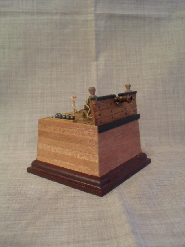 Корабельное орудие из патворка «Черная жемчужина»