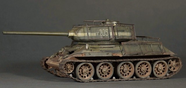 Т-34/85. Берлинская операция. Весна 1945 года.