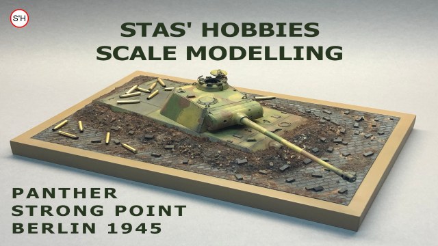 Strong Point Berlin 1945 Panther V Dug-in Bunker