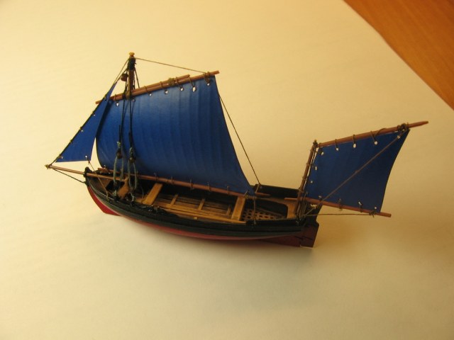 Catherine de Pourville, Шлюпка №4 (Звезда, Средневековая шлюпка, 9033)