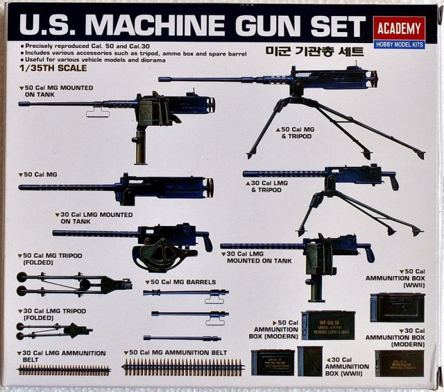 U.S. Machine Gun Set