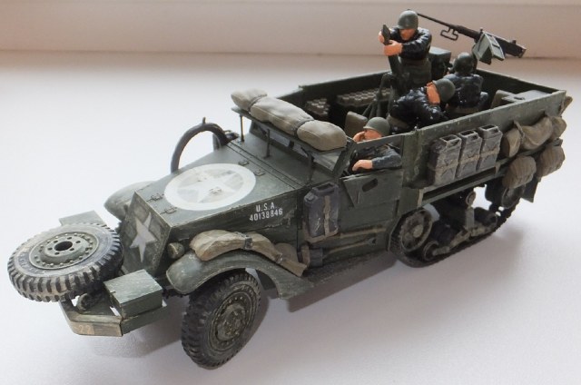 U.S. Half track 81mm Mortar Carrier M21