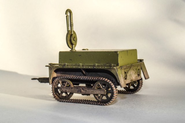 тележка на гусеничном ходу