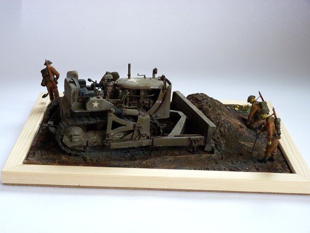 Диорама "Опасная находка"