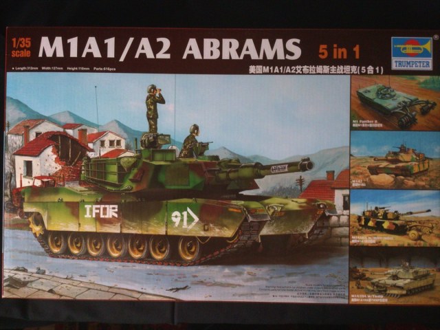 M1A1/A2 Abrams 5 in 1