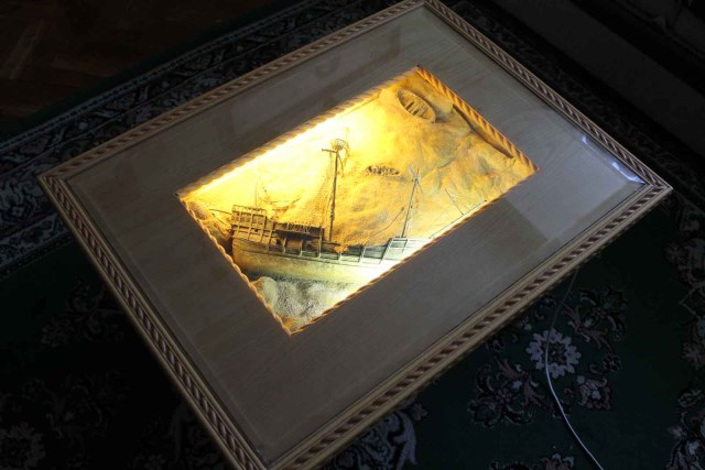 "Корабль Христофора Колумба "Санта Мария".