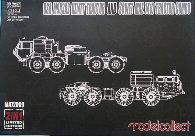 USA M983A2 HEMTT Tractor and Soviet MaZ 7410 Tractor COMBO