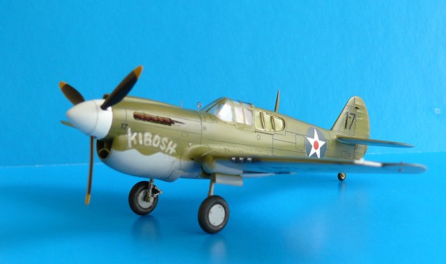 Curtiss P-40E "Kittyhawk", 1/72, Моделист