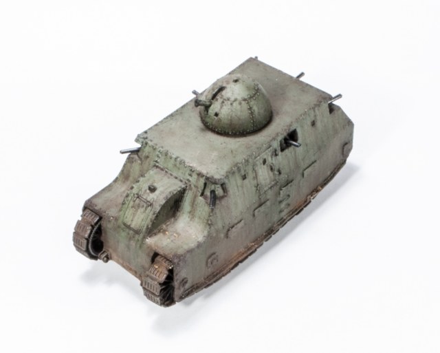 Fiat-2000 итальянский тяжелый танк ПМВ