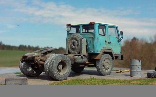 Седельный тягач КАЗ-608В