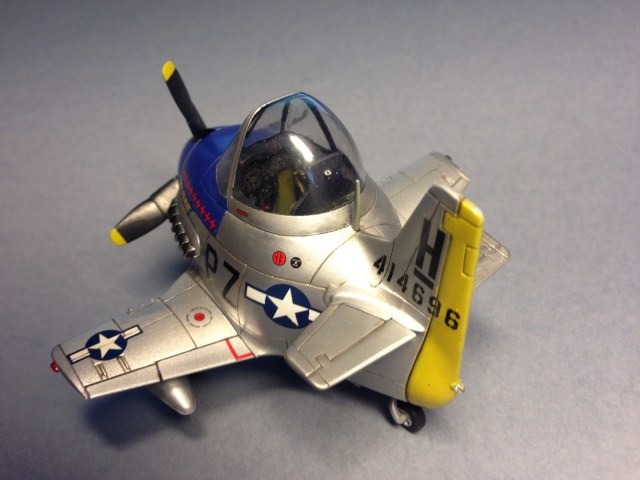 P-51D Mustang яйцелет