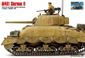 M4A1 Sherman II, Эль-Аламейн, ноябрь 1942 г.