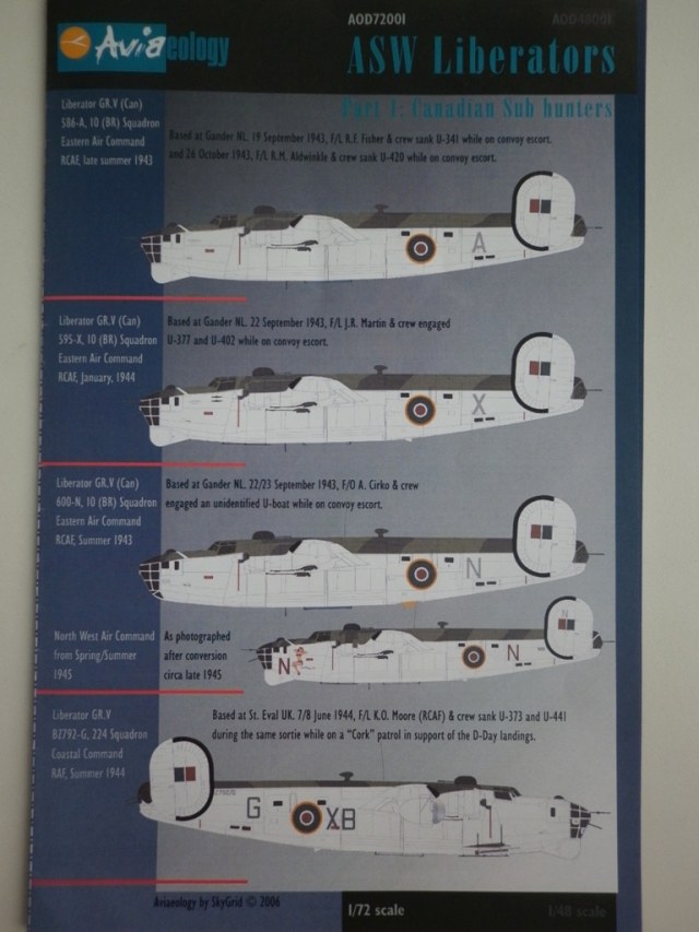 AOD 72001   ASW Liberators