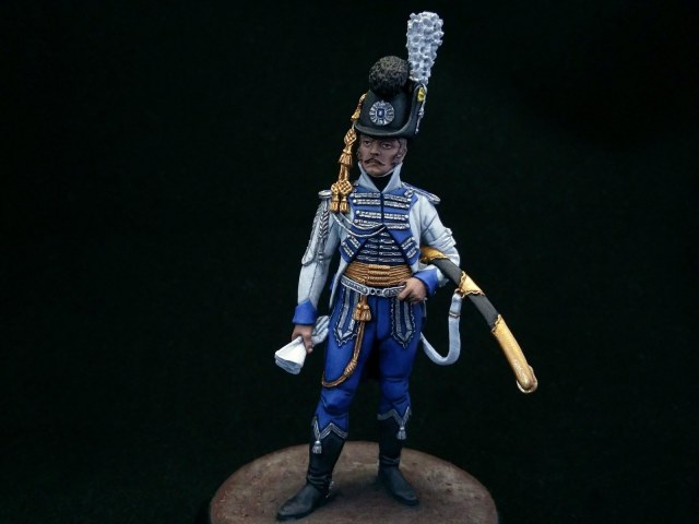 Офицер Конной Лейб-гвардии (Kongungens Lif Garde Til Hast). Швеция, 1807 год