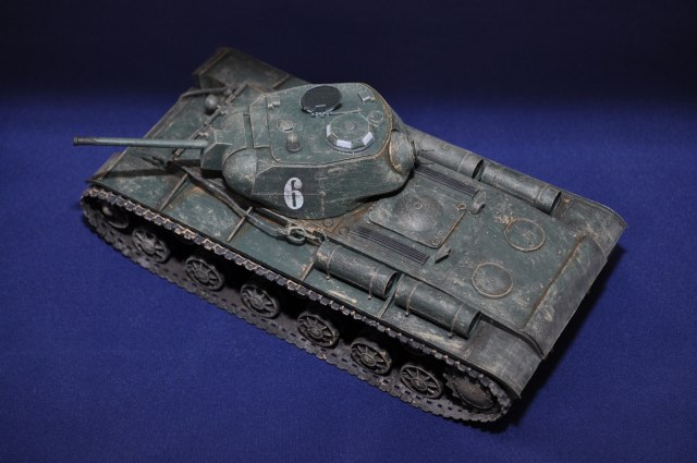 Тяжелый Советский танк КВ 1 С